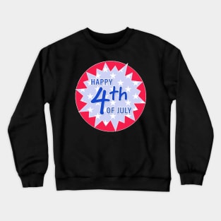 4th July Independence Day Crewneck Sweatshirt